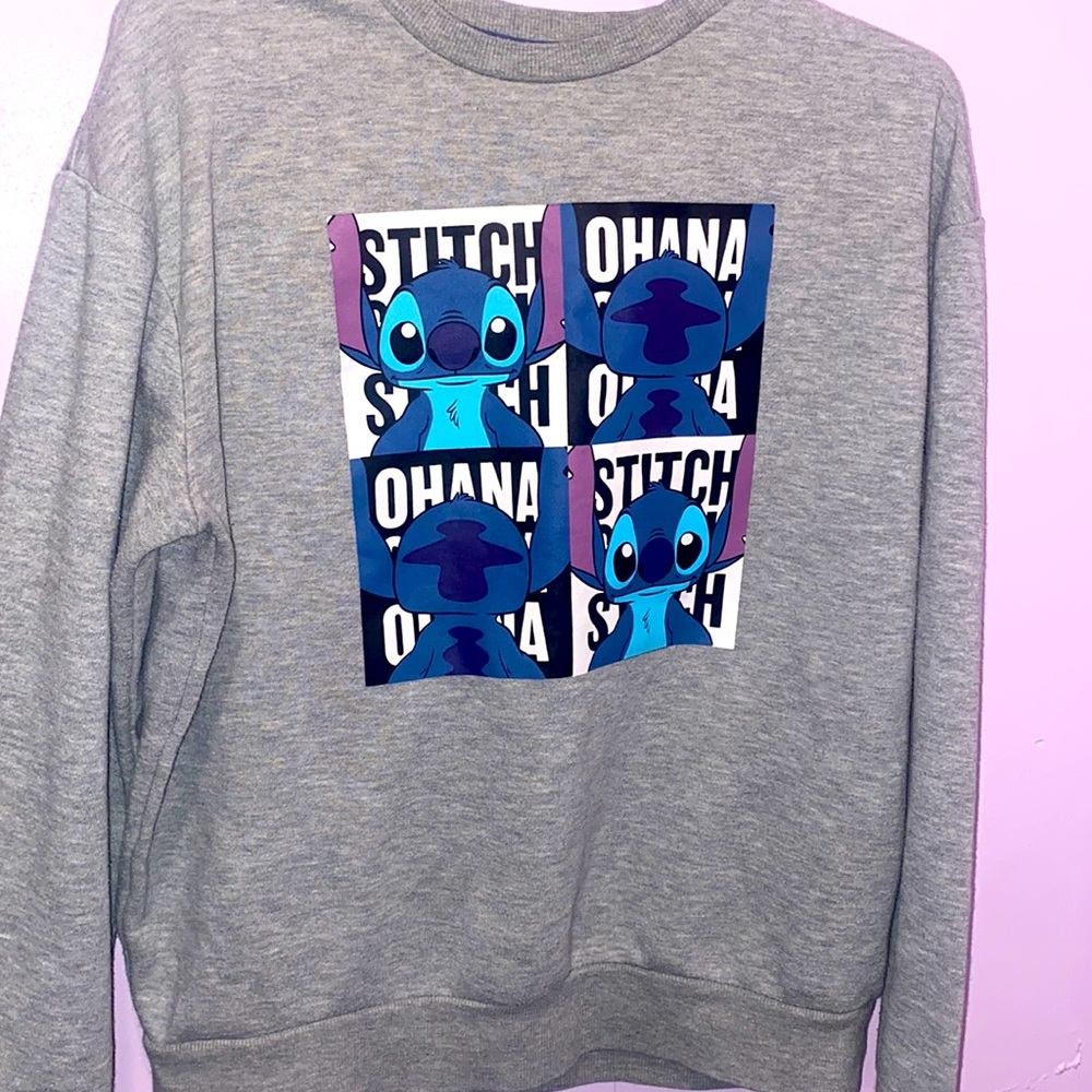 Grey Stich sweatshirt